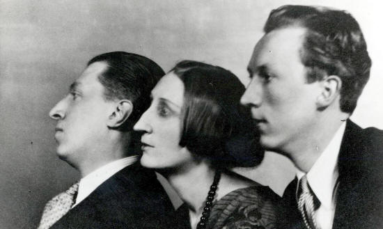 Osbert, Edith and Sacheverell Sitwell